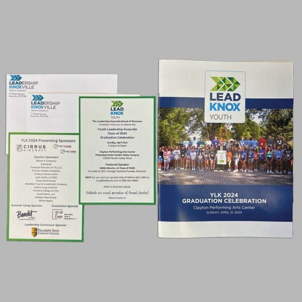Lead Knox Youth Graduation Program and Inserts